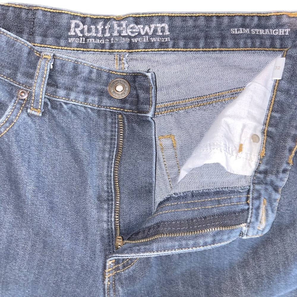 RuffHewn blue jeans 33” x 32”